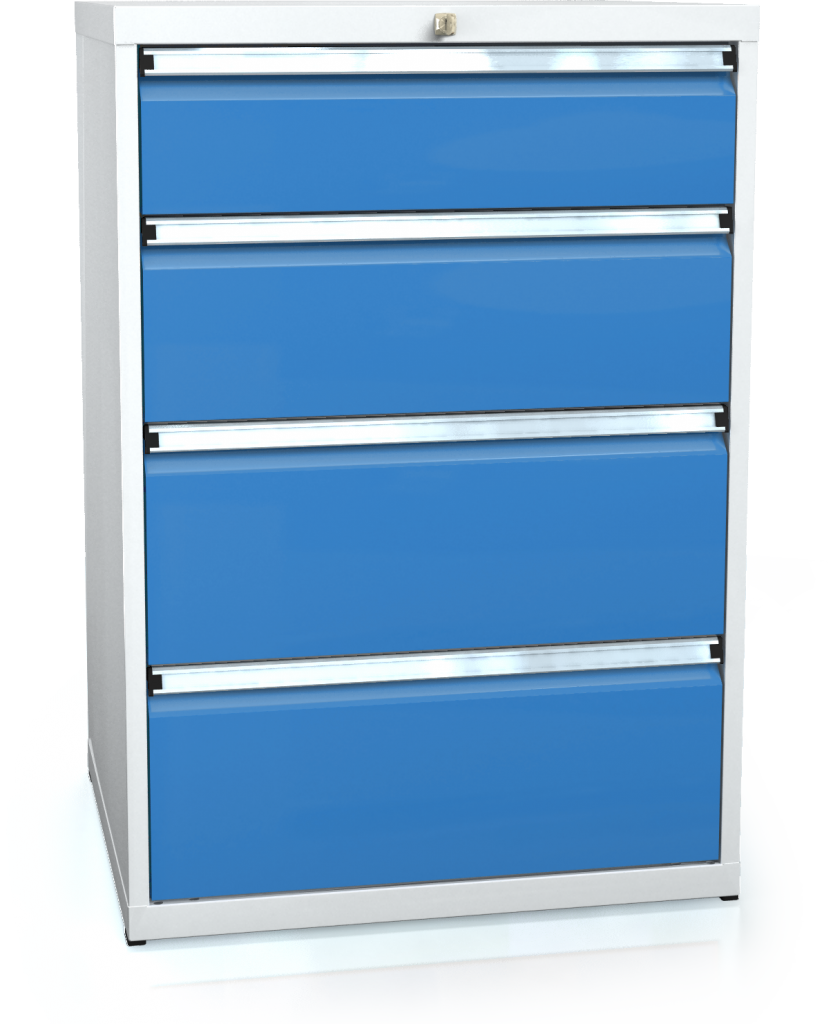 Drawer cabinet 1018 x 710 x 600 - 4x drawers